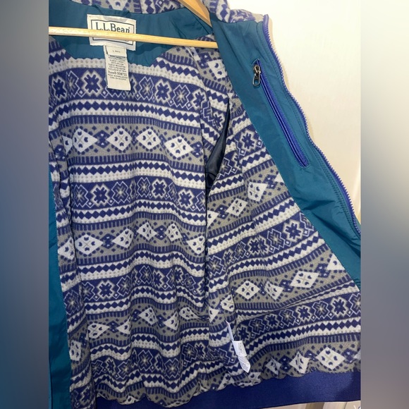 Vintage L.L. Bean Fleece Lined Winter Jacket - Picture 2 of 4